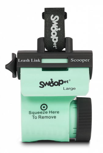 Clip on Bag Dispenser and Poop Scoop