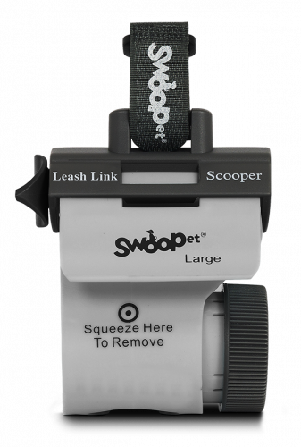 Clip on Bag Dispenser and Poop Scoop